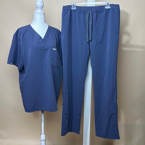 Figs Pants - Figs blue Scrub Set size large